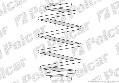 Пружина Polcar ST583417