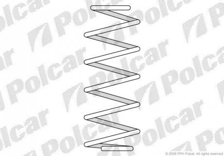 Пружина Polcar ST586715