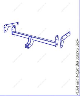 ACURA RDX A-Spec (без запаски) 2019- Фаркоп ПолігонАвто TA007985