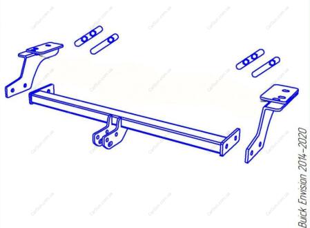 BUICK Envision 2018-2020 Фаркоп під вставку ПолігонАвто TB008033