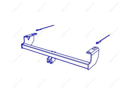 SUZUKI Grand Vitara XL 7 2003-2006 Фаркоп під вставку ПолігонАвто TS0010047