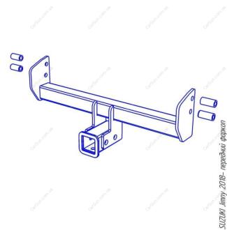 SUZUKI Jimny 2018- Фаркоп передній ПолігонАвто TS0010068