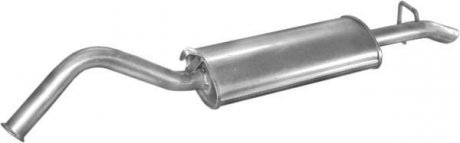 Глушитель алюм. сталь, задн. часть Audi 100 83-90/200 83-84 1.8/2.0 POLMOSTROW 01.10