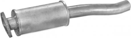 Глушитель, алюм. сталь, середн. часть Audi 80 87-92/90 87-91 1.8 Polmost POLMOSTROW 01.58 (фото 1)