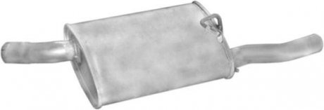 Глушник (задня частина) алюмінієва сталь Ford Transit Connect 1.8 TDCi (08.15) POLMOSTROW 0815