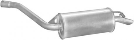 Глушитель алюм. сталь, задн. часть Ford Sierra 84-92 2.0 POLMOSTROW 08.289