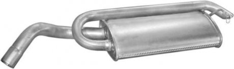 Глушитель алюм. сталь, задн. часть Ford Escort 1.6i 90- (08.41) POLMOSTROW 0841