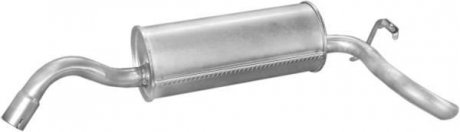 Глушитель (задняя часть) алюминизированная сталь Ford Escort 1.4, 1.6 HB POLMOSTROW 08.51