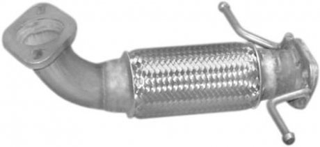 Труба приймальна алюмінієва сталь Ford Mondeo 1.8, 2.0 (00-07) (08.549) POLMOSTROW 08549