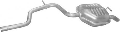 Глушитель (задняячасть) алюминизированная сталь Ford Mondeo 1.8, 2.0 (00-07) (08 POLMOSTROW 08.670