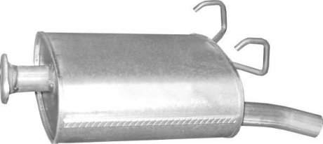Глушник (задня частина) алюмінієва сталь Honda CR-V 2.0 (97-01) (09.06) P POLMOSTROW 0906 (фото 1)