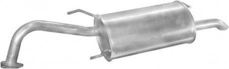 Глушитель алюм. сталь, задн. часть Hyundai Lantra 90-95 1.5i (10.02) POLMOSTROW 1002 (фото 1)