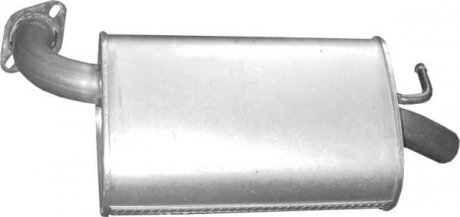 Глушитель алюм. сталь, задн. часть Mazda 6 2.0i-16V 03/05-09/07, 2.3-16V 03/05- POLMOSTROW 12.215