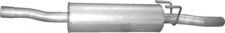Глушитель алюм. сталь, средн. часть Mercedes Sprinter 209/211/213/215/309/311/31 POLMOSTROW 13.194 (фото 1)