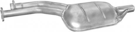 Глушитель алюм. сталь, средн. часть Mercedes E200/E220 10/92-05/95 POLMOSTROW 13.29 (фото 1)