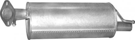 Глушник (задня частина) алюмінієва сталь Suzuki Swift 1.5i-16V 05- (25.69) POLMOSTROW 2569