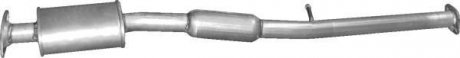 Глушитель алюм. сталь, средн. часть Subaru Forester 2.0 4X4 09/02- (46.05) POLMOSTROW 4605 (фото 1)