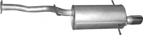 Глушитель алюм. сталь, задн. часть Subaru Forester 2.5 XT POLMOSTROW 46.31 (фото 1)