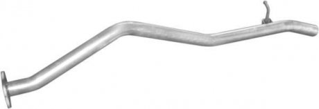 Глушитель алюм. сталь, задн. часть Kia Pregio (47.100) POLMOSTROW 47100 (фото 1)
