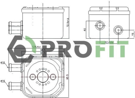 Радіатор масляний PROFIT 1745-0064