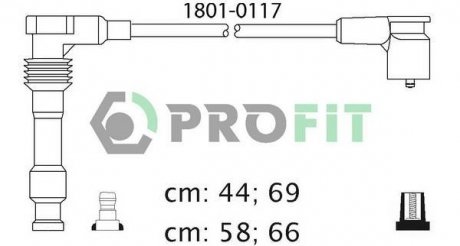 Провода высоковольтные - PROFIT 1801-0117