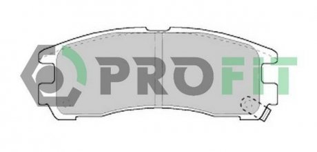 Колодки гальмівні дискові PROFIT 5000-0803 (фото 1)