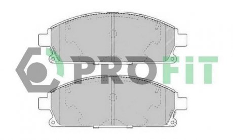 Колодки гальмівні дискові PROFIT 5000-1263
