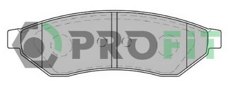 Тормозные колодки - PROFIT 5000-1986