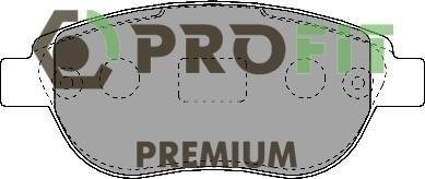 Тормозные колодки - PROFIT 5005-1476