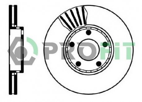 Тормозной диск PROFIT 5010-0320