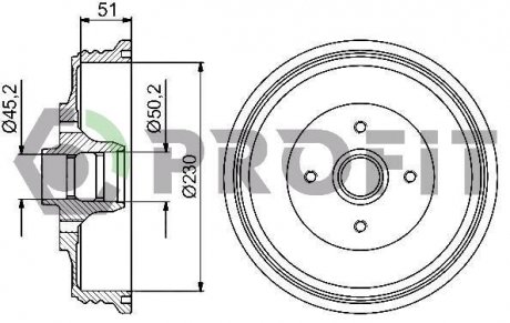 Автозапчасть PROFIT 5020-0091