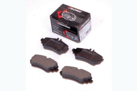 Комплект тормозных колодок, дисковый тормоз PROTECHNIC PRP0512 (фото 1)