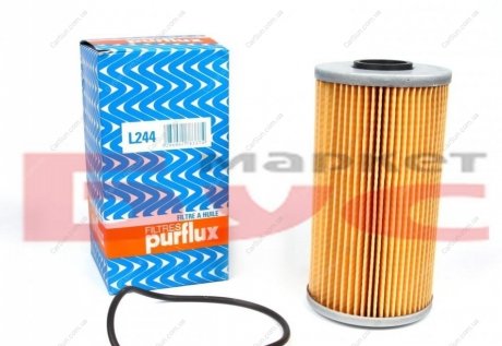Масляный фильтр - (90511738 / 650303 / 650302) Purflux L244 (фото 1)