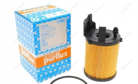 Масляный фильтр - (30711521 / Y60114302 / Y40114302A) Purflux L343C (фото 1)