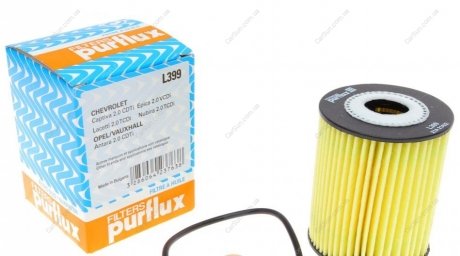 Масляный фильтр - (FE00199 / 96980297 / 96879797) Purflux L399 (фото 1)