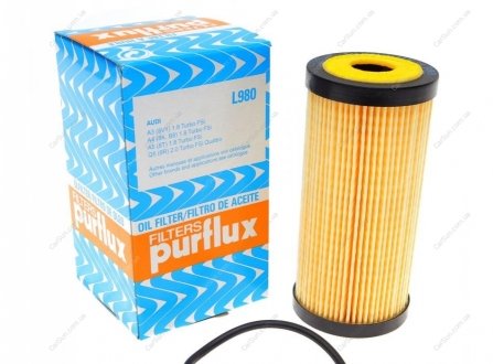 Масляный фильтр - (95811556201 / 06L115562B / 06K115562) Purflux L980 (фото 1)