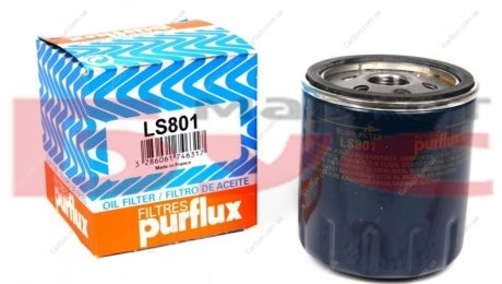 Масляный фильтр - (J1560025010 / EM5G6714AA / D4ZZ6731B) Purflux LS801 (фото 1)