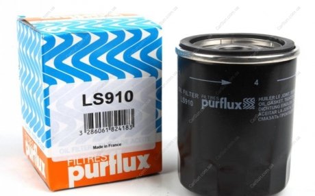 Масляный фильтр - (90915YZZS2 / 8671004310 / 7701053054) Purflux LS910 (фото 1)