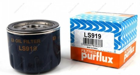 Масляный фильтр - (A6071840225 / A520800QACVA / A520800Q0HVA) Purflux LS919 (фото 1)