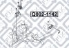 Подушка двигуна права (гідравлічна) Q-FIX Q002-1142 (фото 2)
