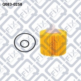 Масляний фільтр (вставка) Q-FIX Q083-0258 (фото 1)