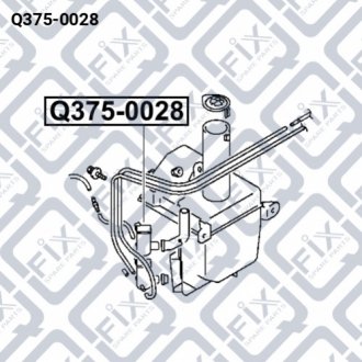 Мотор омивача скла Q-FIX Q375-0028 (фото 1)