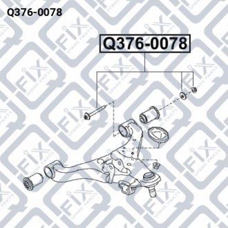 Болт з ексцентриком Q-FIX Q376-0078