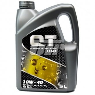 Олія моторна 10W40 SJ/CF 5Л Qt Oil QT1210405 (фото 1)