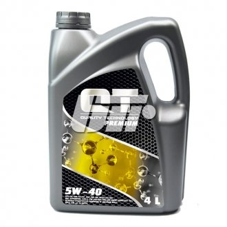 Олія моторна QT-Oil 5W40 SN/CF 4Л Qt Oil QT1405404