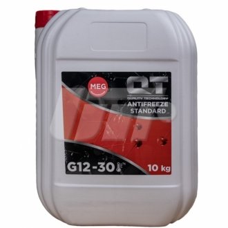 Антифриз QT MEG STANDARD -30 G12 RED 10кг Qt Oil QT5513010