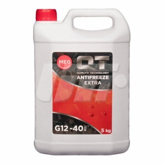 Антифриз QT MEG EXTRA -40 G12 RED 5кг - Qt Oil QT561405