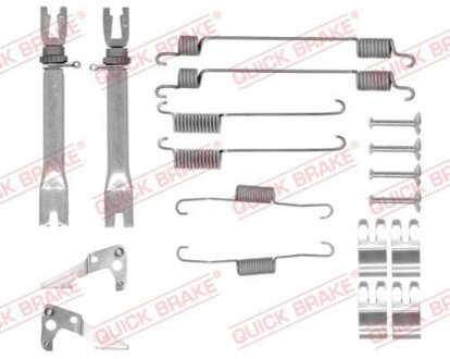 СПРІНГС…СПРІНГ ХЕМ. FORD TOURNEO/TRANSIT 1.0/1.5-1.6 TDCI 14- СУПЕРКІТ QUICK BRAKE 105-0030S