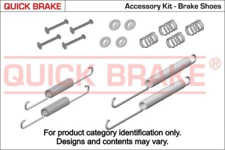 Комплектующие, барабанний тормозной механизм QUICK BRAKE 1050614 (фото 1)