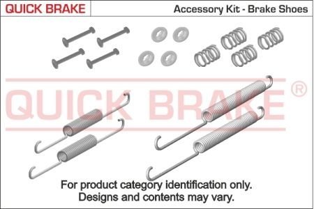 Комплектующие, тормозная колодка QUICK BRAKE 105-0724R